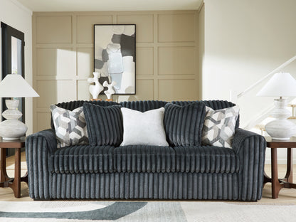 The Furniture Outlets - Ashley Furniture - Midnight-Madness Living Room - Sofa / Gunmetal - 9810538