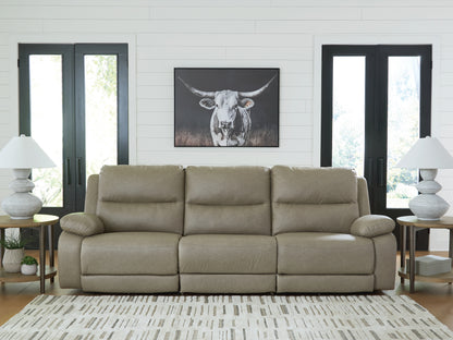 The Furniture Outlets - Ashley Furniture - Narwhal Place Sectional - 3-Piece Power Reclining Sectional / Pebble - PC99201S1
