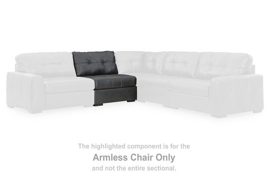 The Furniture Outlets - Ashley Furniture - Brindley Pier Sectional - RAF 2-Piece Sectional Loveseat / Fog - 99503S1