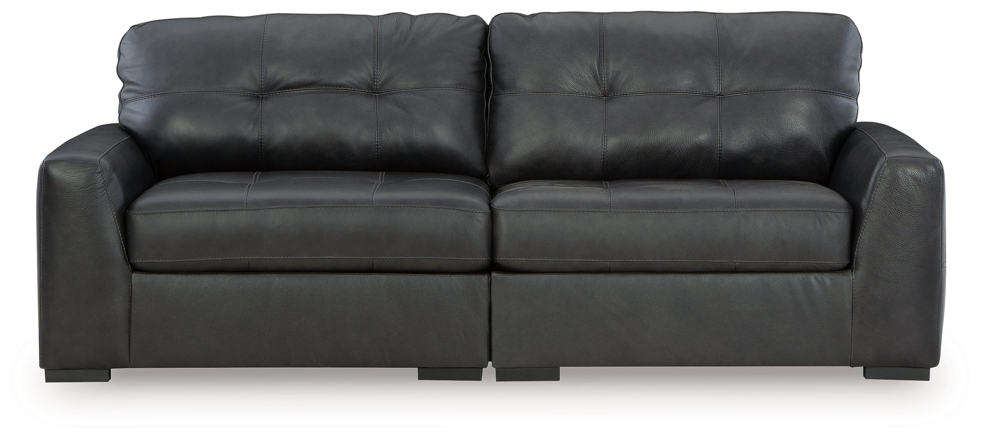 The Furniture Outlets - Ashley Furniture - Brindley Pier Sectional - RAF 2-Piece Sectional Loveseat / Fog - 99503S1