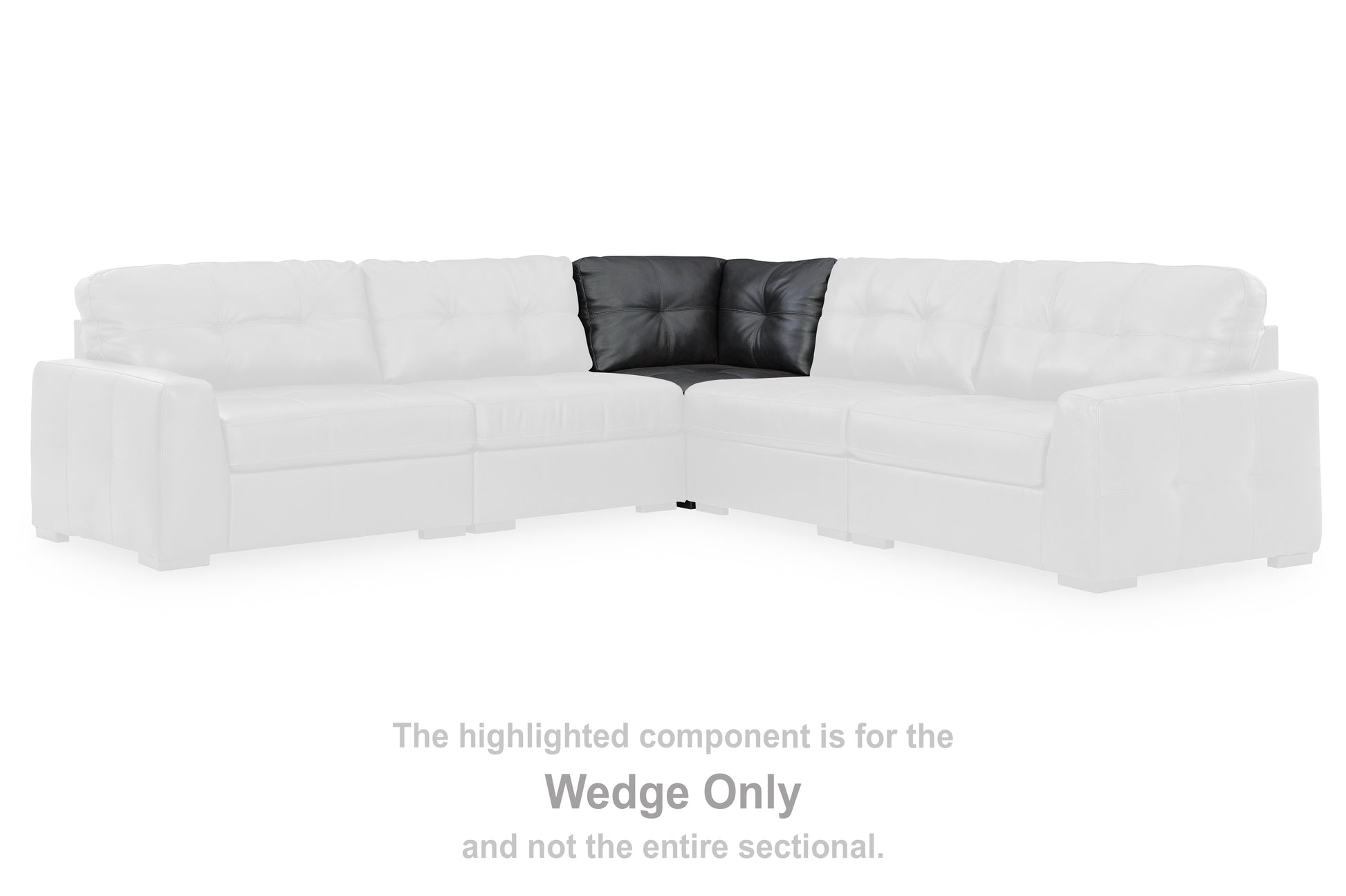 The Furniture Outlets - Ashley Furniture - Brindley Pier Sectional - Wedge / Fog - 9950377