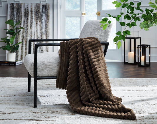 The Furniture Outlets - Ashley Furniture - Alsonwell Throw (Set of 3) - Throw (3/CS) / Brown - A1001082