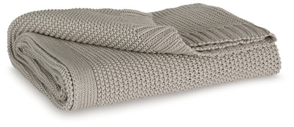 The Furniture Outlets - Ashley Furniture - Gayelery Throw (Set of 3) - Throw (3/CS) / Gray - A1001085