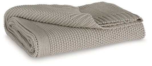 The Furniture Outlets - Ashley Furniture - Gayelery Throw (Set of 3) - Throw (3/CS) / Gray - A1001085