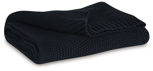 The Furniture Outlets - Ashley Furniture - Gayelery Throw (Set of 3) - Throw (3/CS) / Black - A1001086