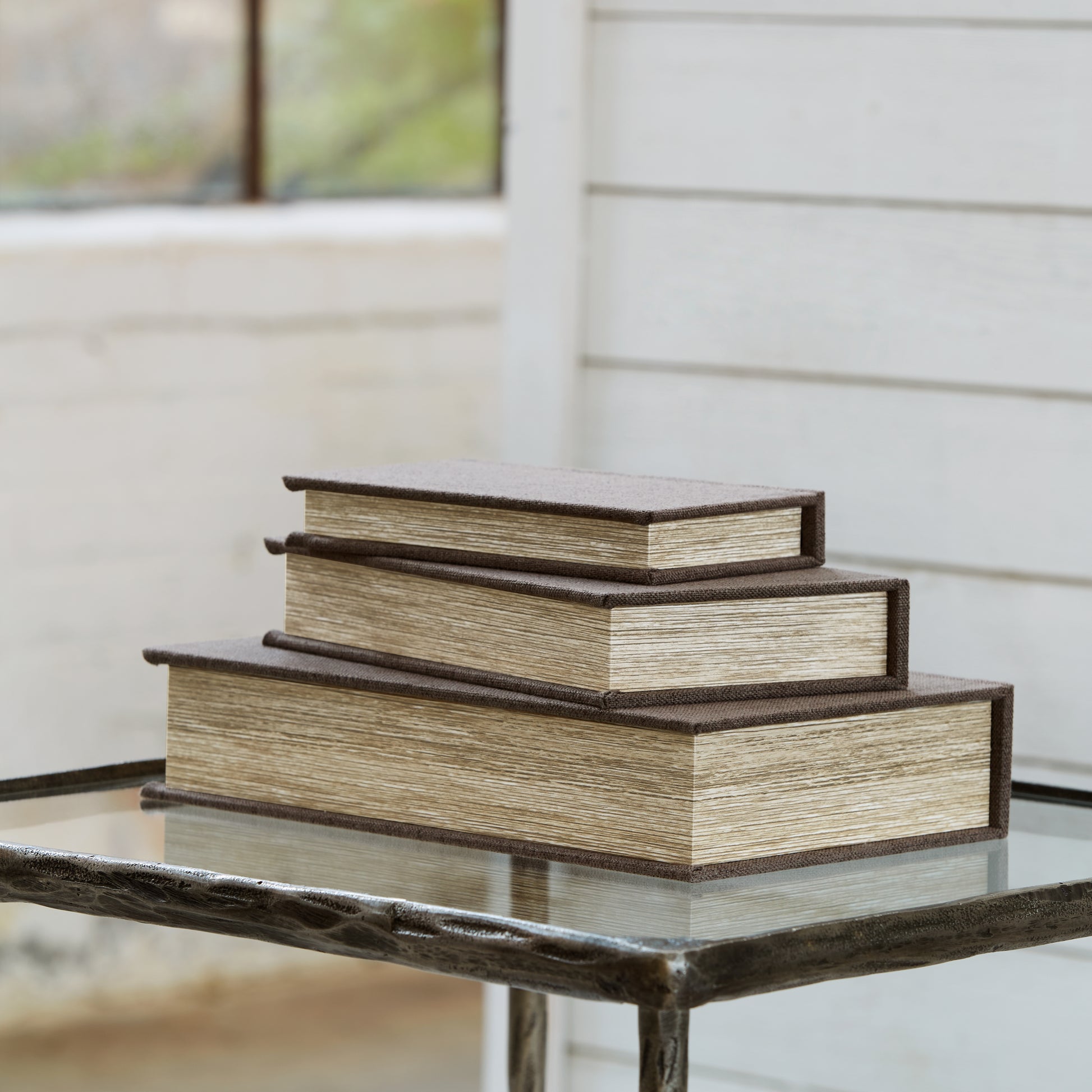 The Furniture Outlets - Ashley Furniture - Jolina Box (Set of 3) - Box Set (3/CN) / Brown - A2000488