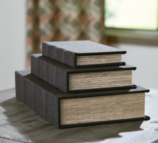 The Furniture Outlets - Ashley Furniture - Jolina Box (Set of 3) - Box Set (3/CN) / Black - A2000489