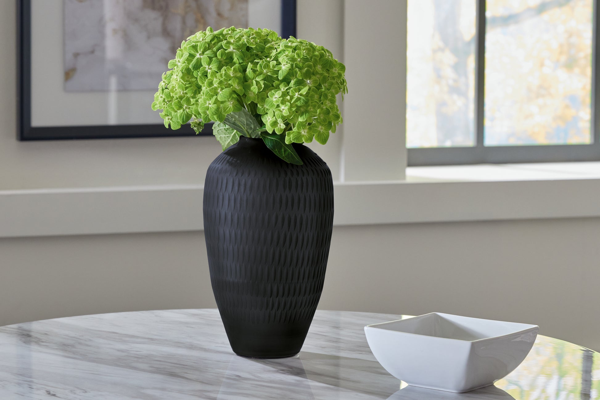 The Furniture Outlets - Ashley Furniture - Etney Vase - Vase / Slate - A2000509