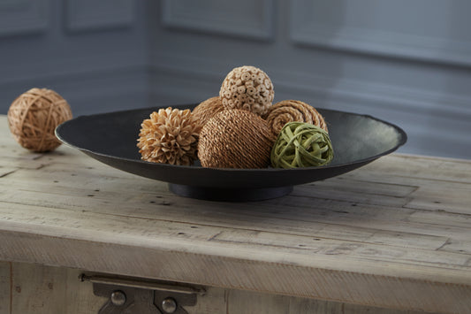 The Furniture Outlets - Ashley Furniture - Moises Bowl - Bowl / Antique Brown - A2000518