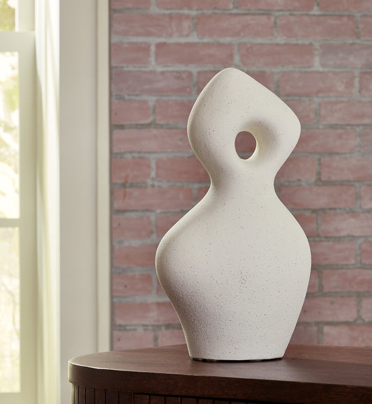 The Furniture Outlets - Ashley Furniture - Arthrow Sculpture - Sculpture / Off White - A2000650