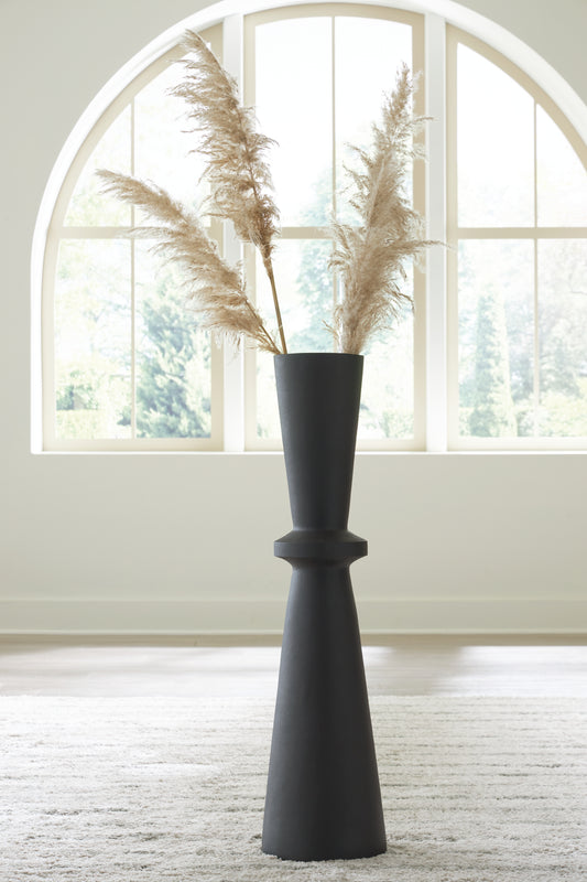 The Furniture Outlets - Ashley Furniture - Collisten Vase - Vase / Black - A2000664