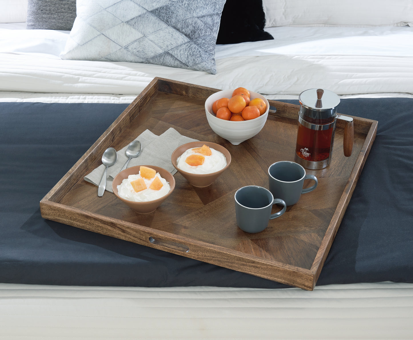 The Furniture Outlets - Ashley Furniture - Heddford Tray - Tray / Brown - A2000722