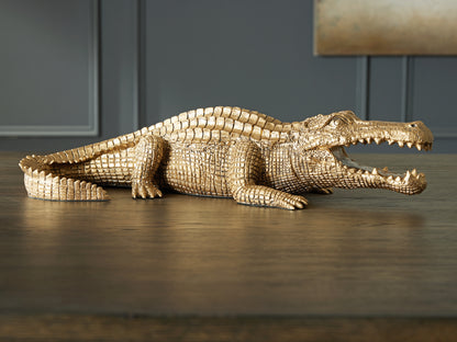 The Furniture Outlets - Ashley Furniture - Lauretman Sculpture - Sculpture / Antique Gold Finish - A2000765