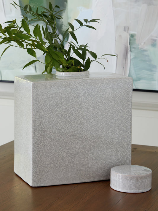 The Furniture Outlets - Ashley Furniture - Haddworth Jar - Jar / Antique White - A2000780