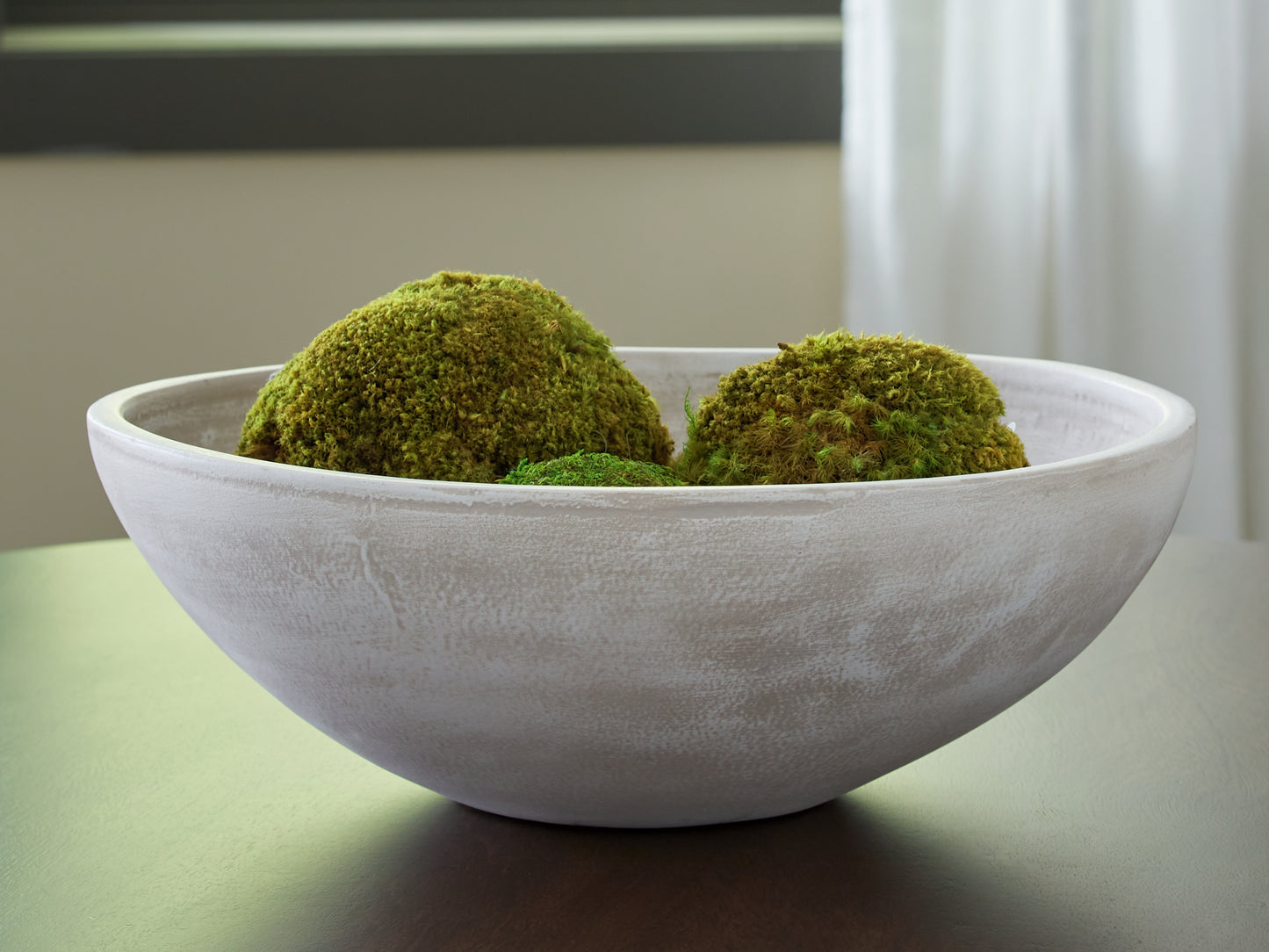 The Furniture Outlets - Ashley Furniture - Meadie Bowl - Bowl / Distressed White - A2000789