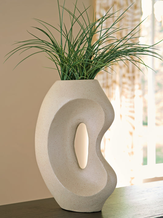 The Furniture Outlets - Ashley Furniture - Odion Vase - Vase / Stone - A2000842