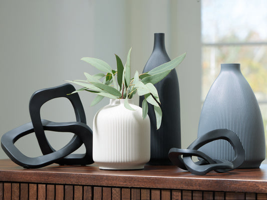 The Furniture Outlets - Ashley Furniture - Leithick Accessory Set (Set of 5) - Accessory Set (5/CN) / Black/Tan/Gray - A2C00211