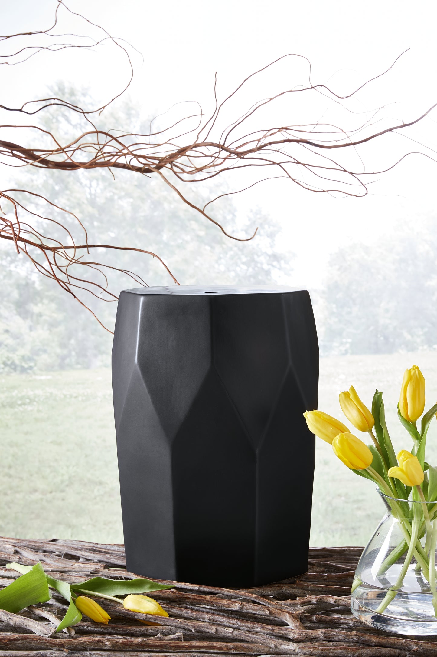 The Furniture Outlets - Ashley Furniture - Rhysworth Stool - Stool / Black - A3000632