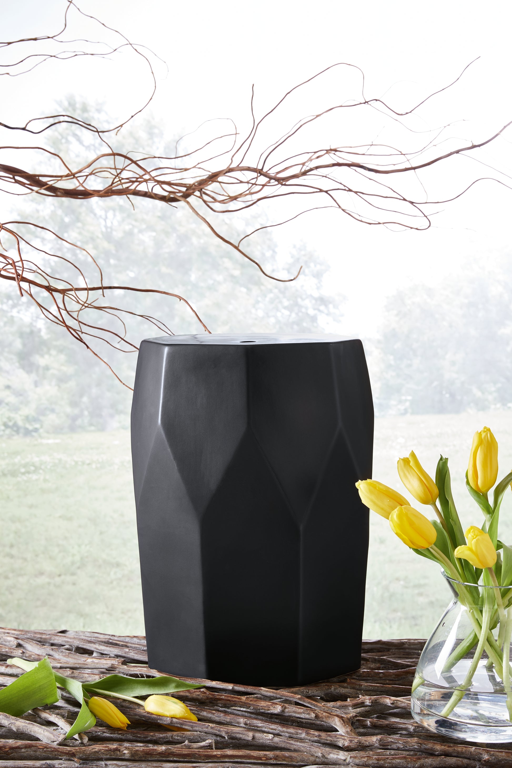 The Furniture Outlets - Ashley Furniture - Rhysworth Stool - Stool / Black - A3000632