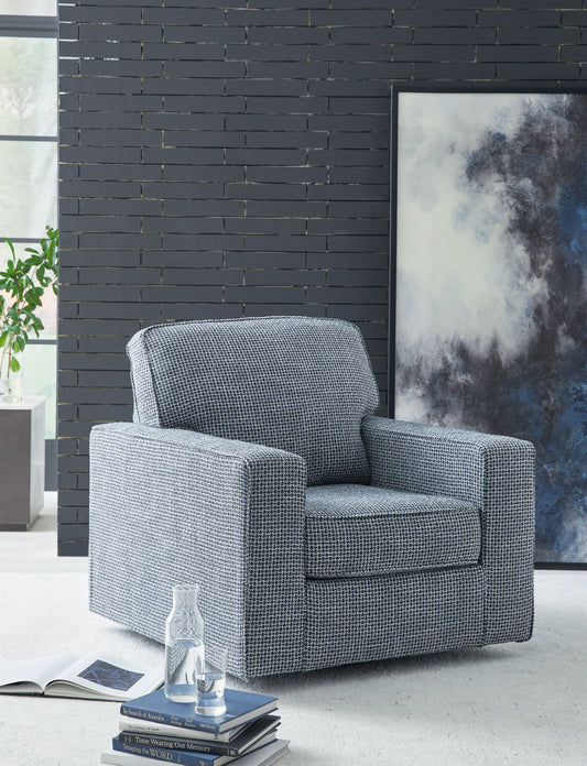 The Furniture Outlets - Ashley Furniture - Olwenburg Swivel Accent Chair - Swivel Accent Chair / Taupe - A3000650
