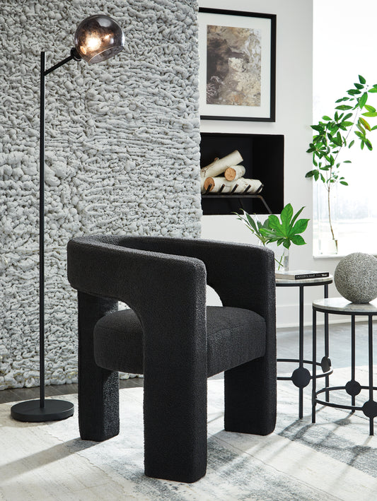 The Furniture Outlets - Ashley Furniture - Landick Accent Chair - Accent Chair / Ebony - A3000698