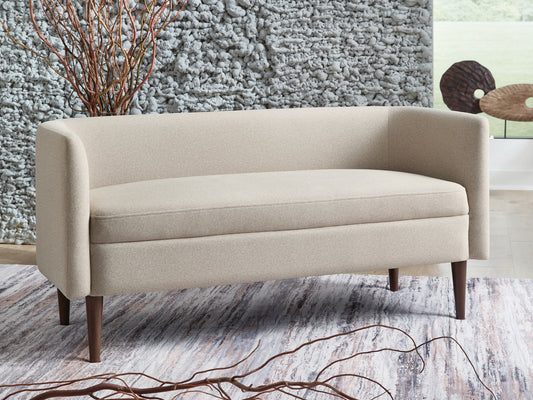 The Furniture Outlets - Ashley Furniture - Wainner Accent Bench - Accent Bench / Beige / 53"W x 22"D x 25"H - A3000756