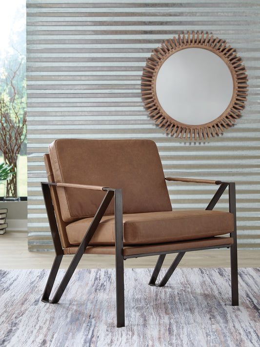 The Furniture Outlets - Ashley Furniture - Garronmont Accent Chair - Accent Chair / Caramel - A3000762