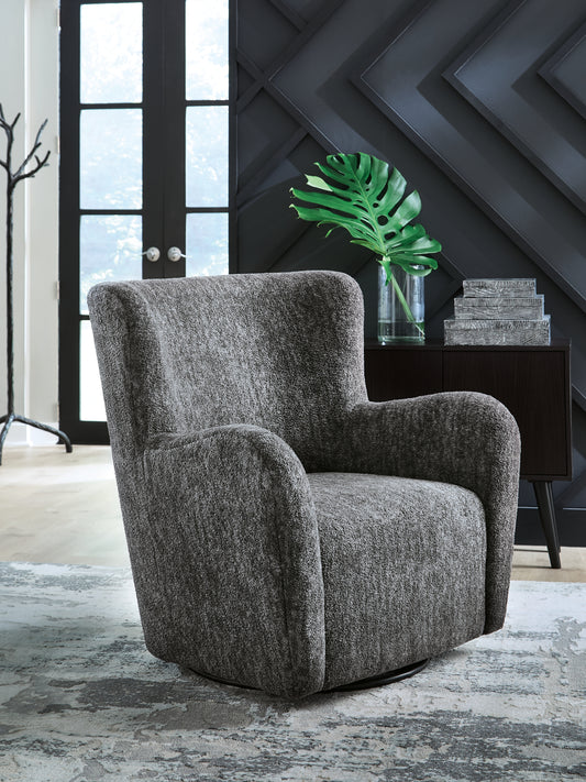 The Furniture Outlets - Ashley Furniture - Rowenburg Swivel Glider Accent Chair - Swivel Glider Accent Chair - A3000796