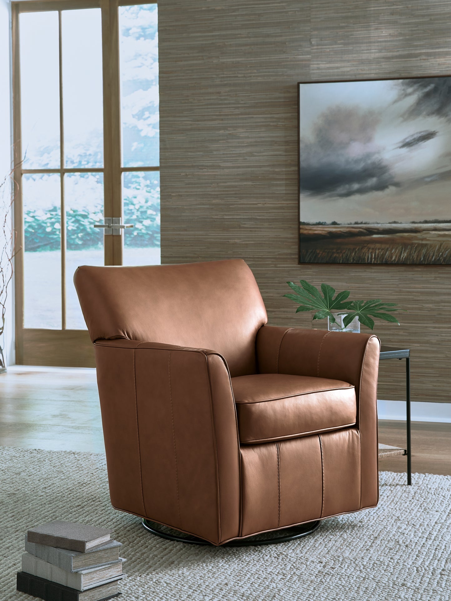 The Furniture Outlets - Ashley Furniture - Braydunn Swivel Glider Accent Chair - Swivel Glider Accent Chair - A3000821