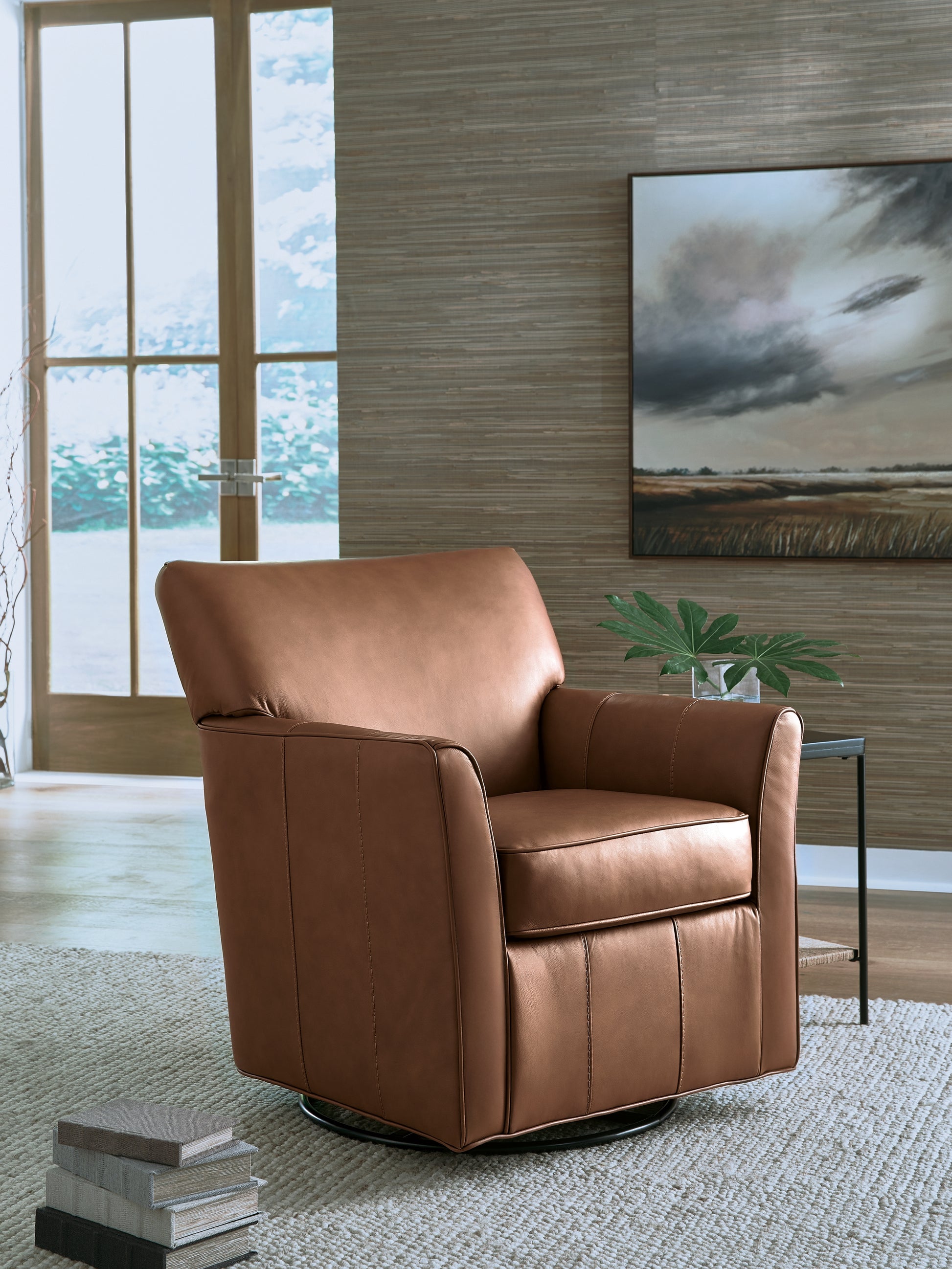 The Furniture Outlets - Ashley Furniture - Braydunn Swivel Glider Accent Chair - Swivel Glider Accent Chair - A3000821
