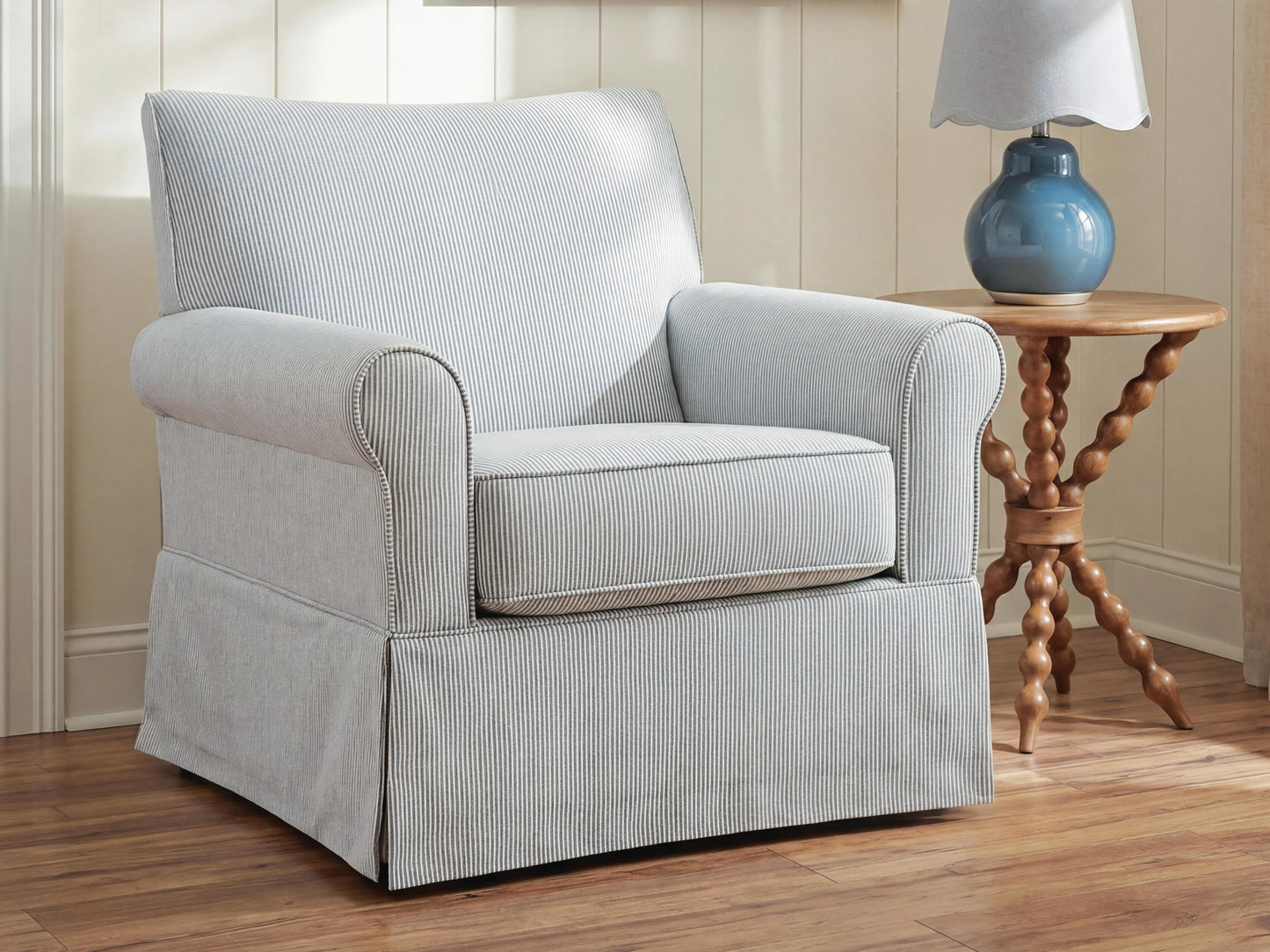 The Furniture Outlets - Ashley Furniture - Searcy Swivel Glider Accent Chair - Swivel Glider Accent Chair - A3000853