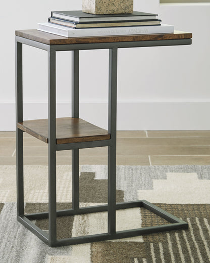 The Furniture Outlets - Ashley Furniture - Forestmin Accent Table - Accent Table / Natural/Black - A4000049