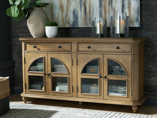 The Furniture Outlets - Ashley Furniture - Barlomore Accent Cabinet - Accent Cabinet / Brown - A4000597