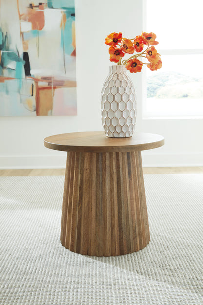 The Furniture Outlets - Ashley Furniture - Ceilby Accent Table - Accent Table / Black - A4000603