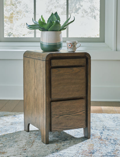 The Furniture Outlets - Ashley Furniture - Jensworth Accent Table - Accent Table / Brown - A4000636