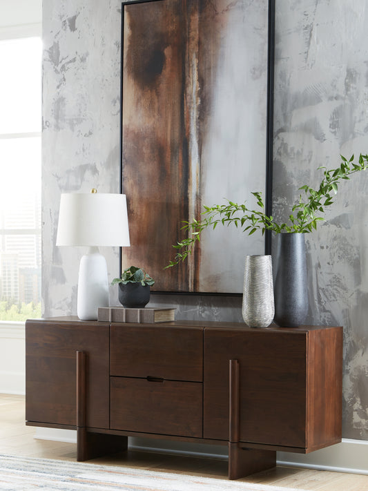The Furniture Outlets - Ashley Furniture - Kydler Accent Cabinet - Accent Cabinet / Medium Brown - A4000678