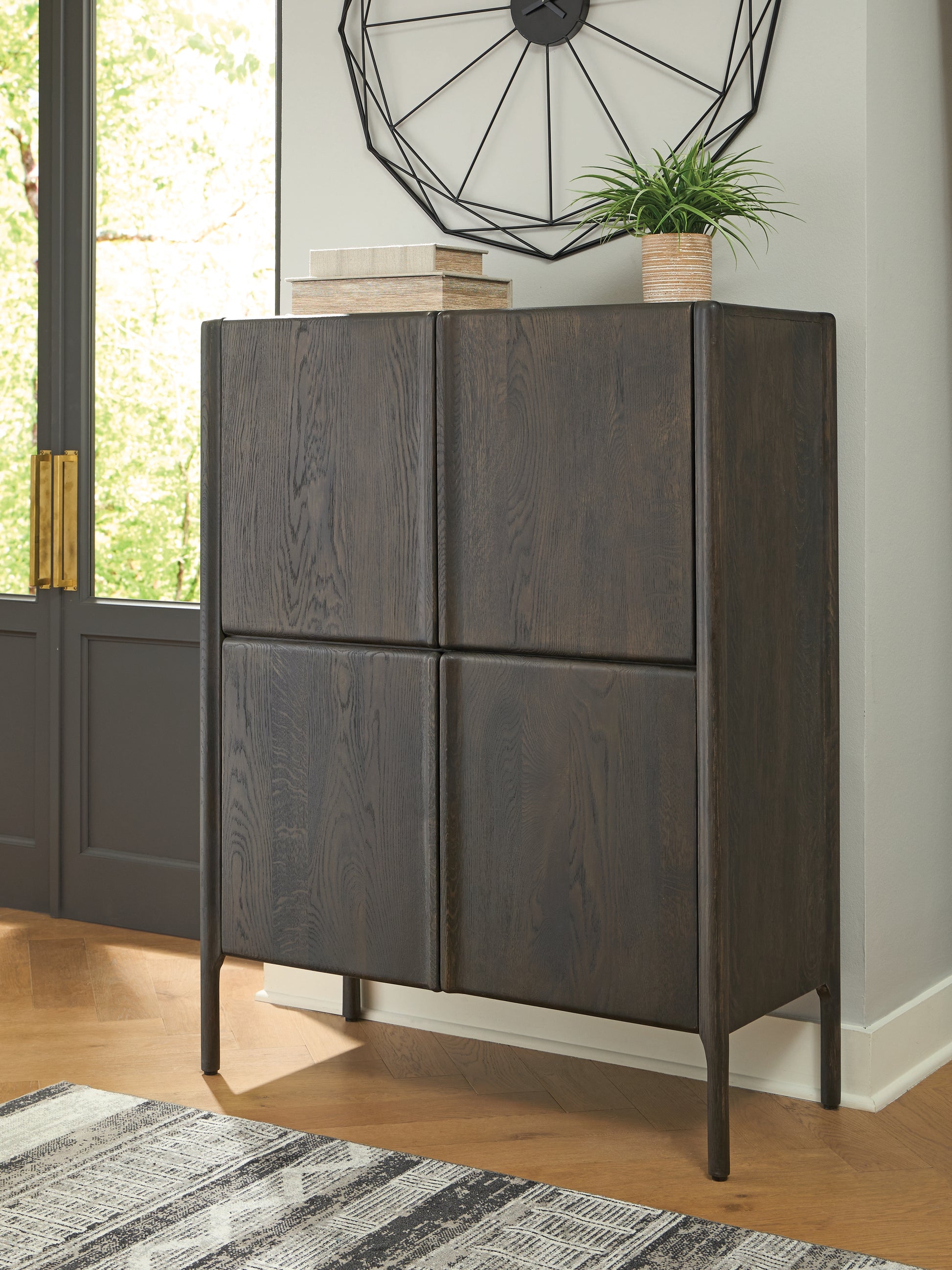 The Furniture Outlets - Ashley Furniture - Orsonal Accent Cabinet - Accent Cabinet / Espresso Brown - A4000686