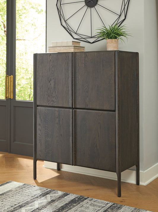 The Furniture Outlets - Ashley Furniture - Orsonal Accent Cabinet - Accent Cabinet / Espresso Brown - A4000686