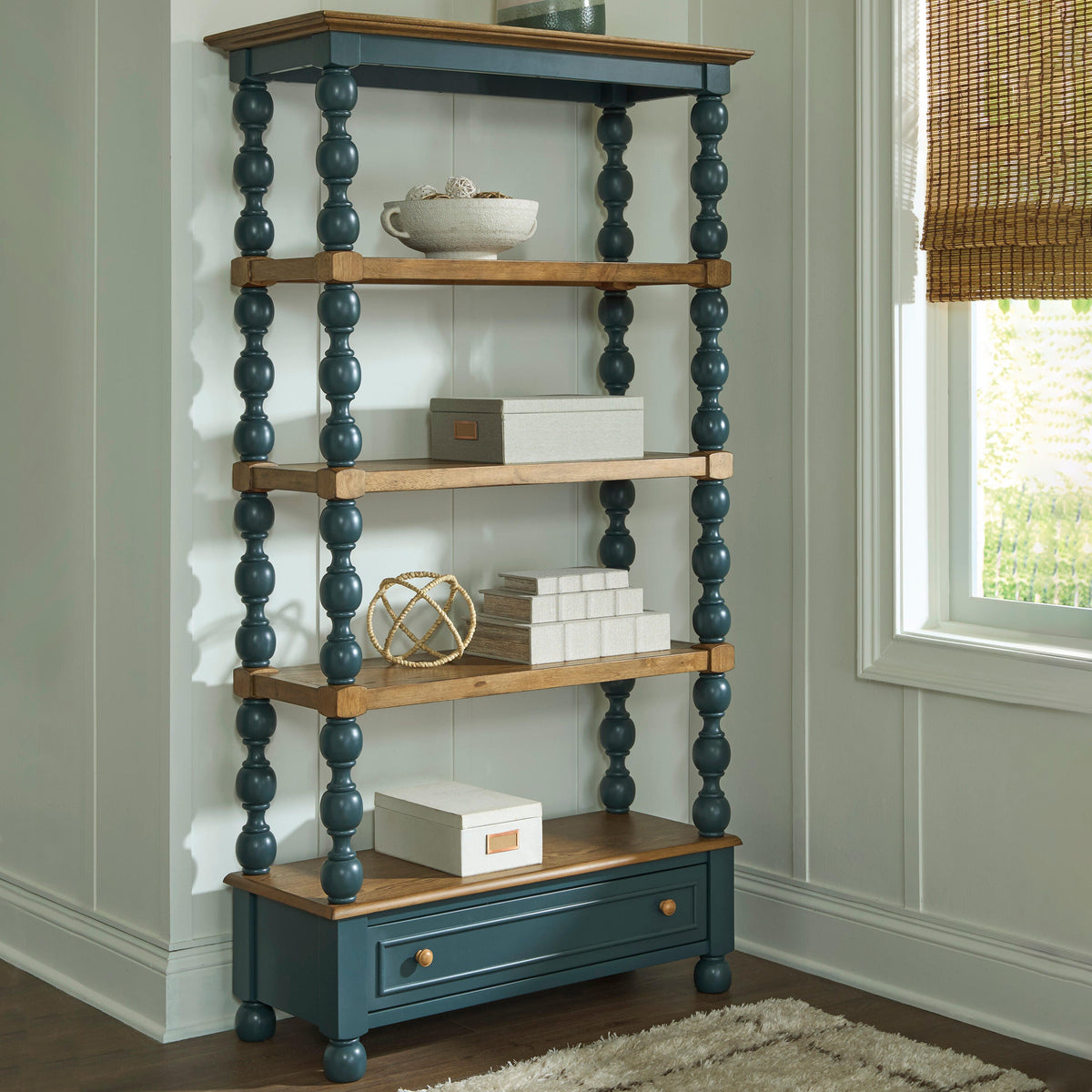 The Furniture Outlets - Ashley Furniture - Finnworth Bookcase - Bookcase - A4000735