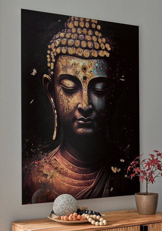 The Furniture Outlets - Ashley Furniture - Caymoore Wall Decor - Wall Art / Black/Gold Finish - A8000423