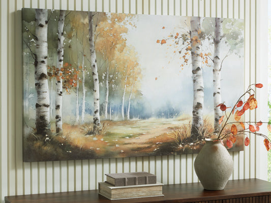 The Furniture Outlets - Ashley Furniture - Leithan Wall Decor - Wall Art / Multi - A8000450