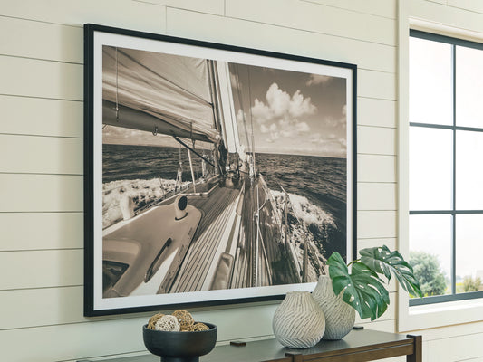 The Furniture Outlets - Ashley Furniture - Arlanford Wall Decor - Wall Art / Sepia - A8000505