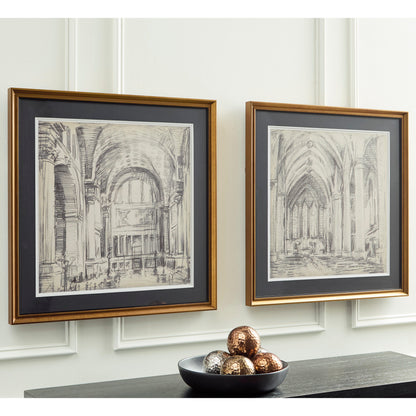 The Furniture Outlets - Ashley Furniture - Downyard Wall Decor - Wall Art Set (Set of 2) - A8000548