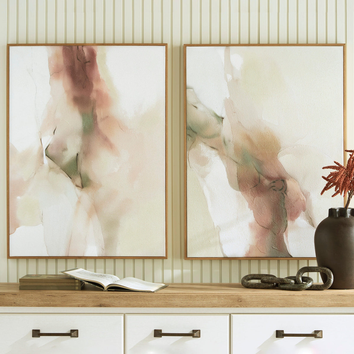 The Furniture Outlets - Ashley Furniture - Brettwarth Wall Decor - Wall Art Set (Set of 2) - A8000555