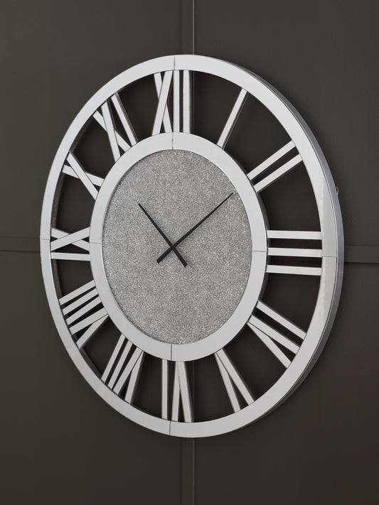 The Furniture Outlets - Ashley Furniture - Reinport Wall Decor - Wall Clock / Mirror - A8010389