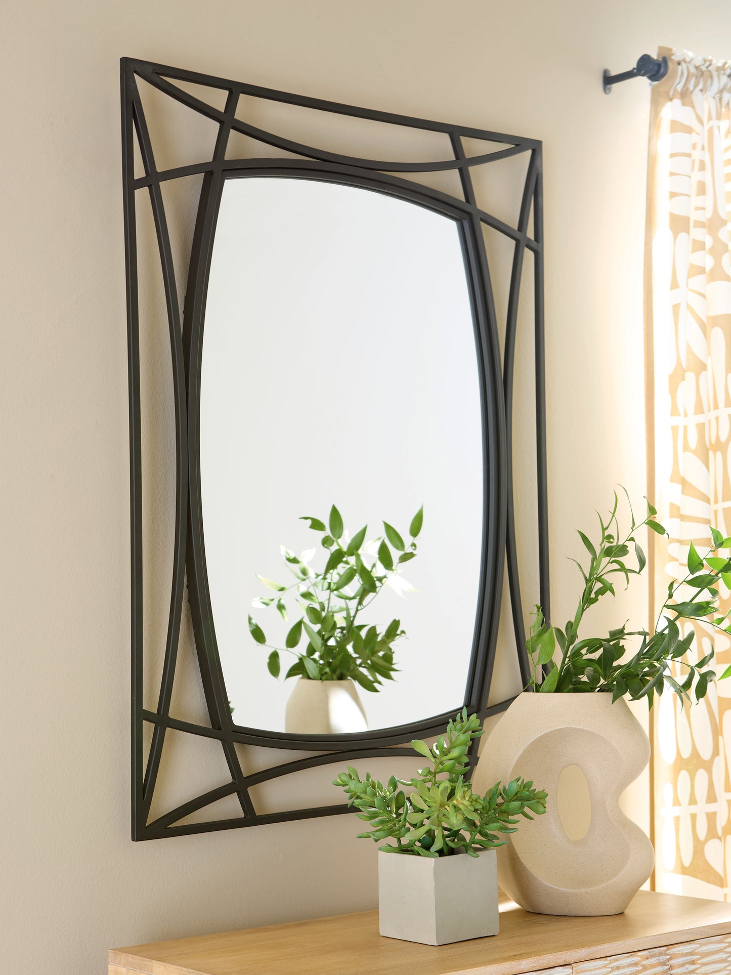 The Furniture Outlets - Ashley Furniture - Freenville Mirror - Accent Mirror / Black - A8010408