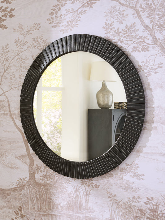The Furniture Outlets - Ashley Furniture - Ozias Mirror - Accent Mirror / Black - A8010417
