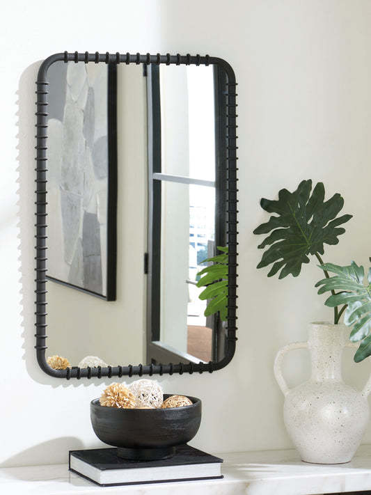 The Furniture Outlets - Ashley Furniture - Judlow Mirror - Accent Mirror / Black - A8010419