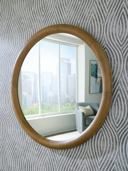 The Furniture Outlets - Ashley Furniture - Yadiel Mirror - Accent Mirror / Brown - A8010426
