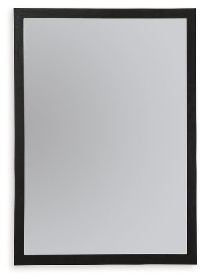 The Furniture Outlets - Ashley Furniture - Danziar Bedroom - Bedroom Mirror / Black - B1013-36